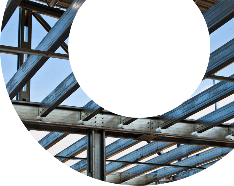 Metal building framework